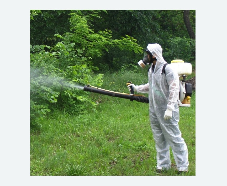 обработка территории от клещей в Славянске-на-Кубани